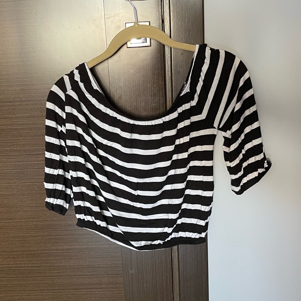 Hollister off the shoulder top